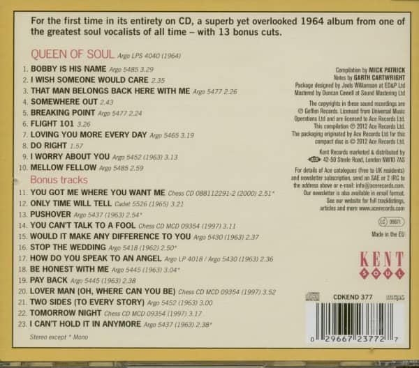 Queen Of Soul (CD)