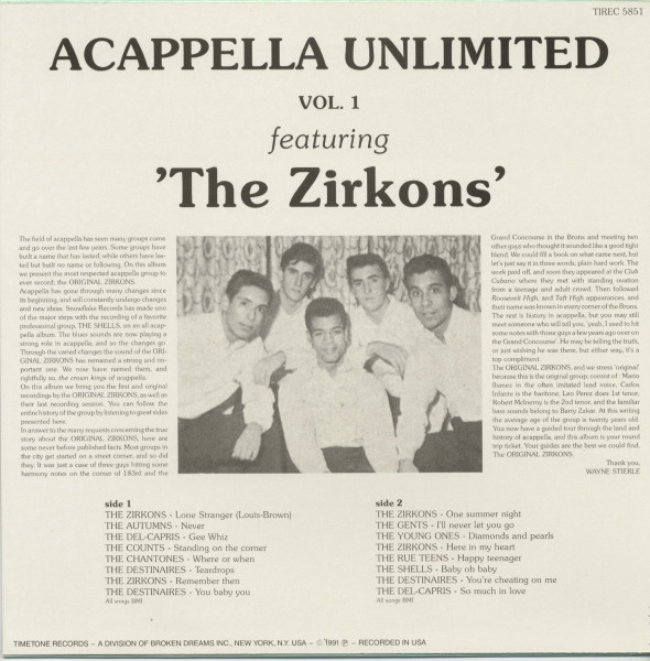 Acappella Unlimited Vol.1 (LP)