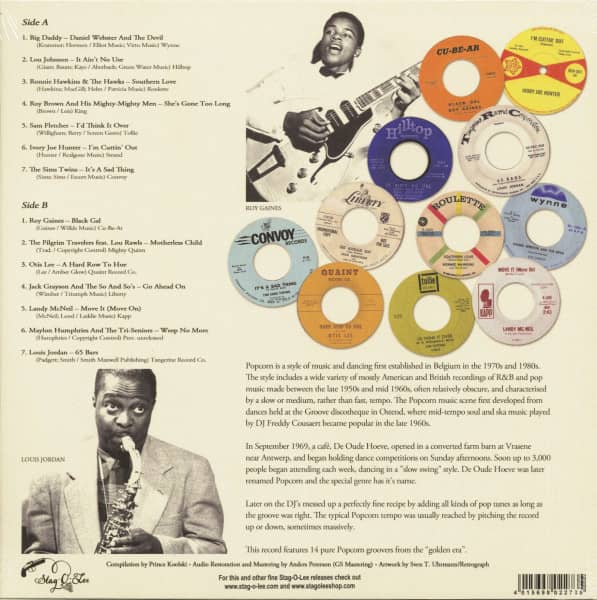 A Hard Row To Hoe, Vol.1 - Dark And Moody Rhythm And Blues Popcorn Style (LP)