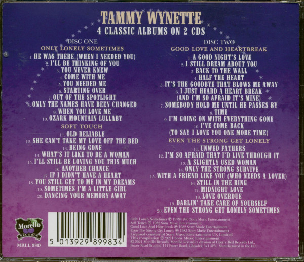 Only Lonely Sometimes...plus - 4 Classic Albums (2-CD)
