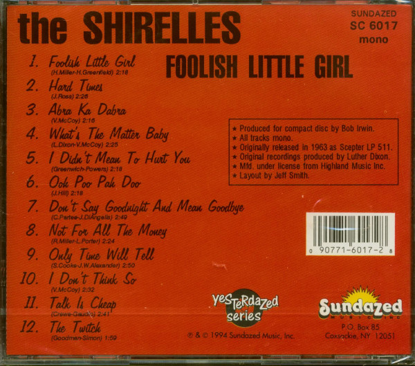 Foolish Little Girl (CD)