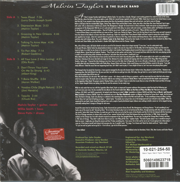 Melvin Taylor & The Slack Band (LP. 180g Vinyl. Ltd.)