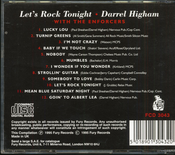 Let's Rock Tonight (CD)