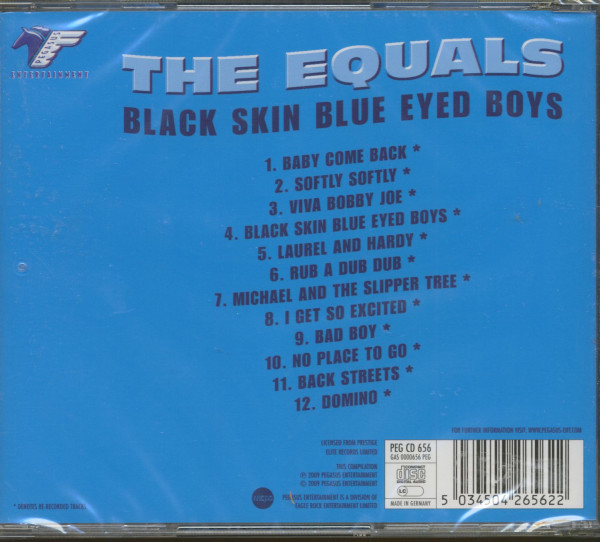 Black Skin Blue Eyed Boys (CD)