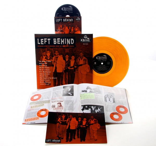 Left Behind - Black & White 'Felsted' Rockers (LP & CD, 10inch, 45rpm)