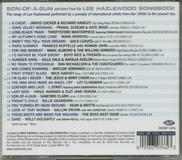Son-Of-A-Gun And More From The Lee Hazlewood Songbook (CD)