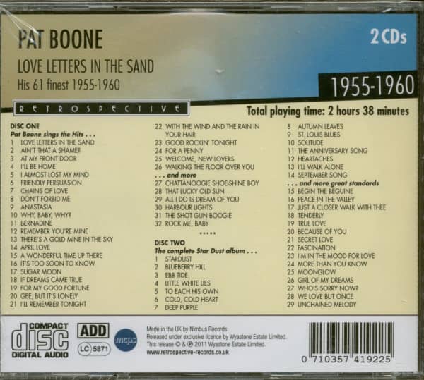 Love Letters In The Sand (2-CD)