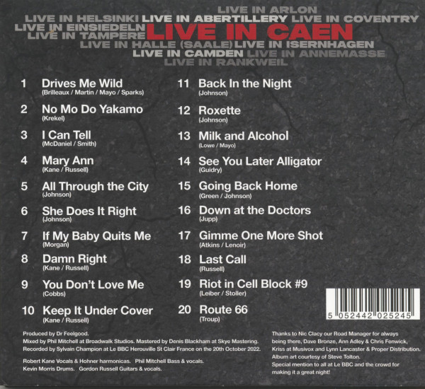 Live in Caen (CD)