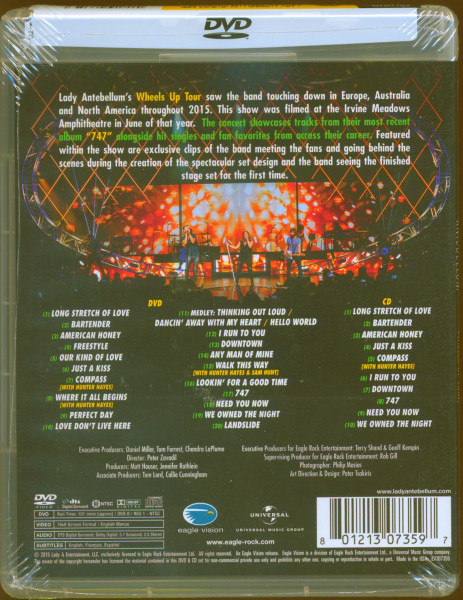 Wheels Up Tour 2015 (CD+DVD)