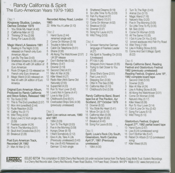 The Euro American Years (6-CD)