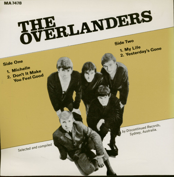 The Overlanders - Australian EP Series (7inch EP, 45rpm, SC)
