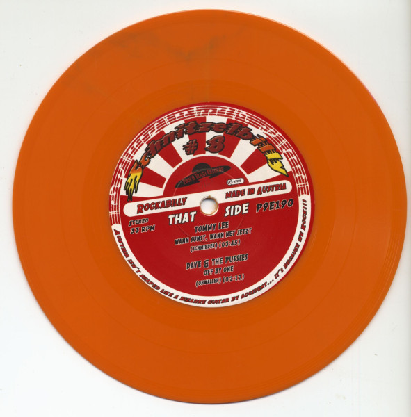 Schnitzelbilly No.8 - Rockabilly Made In Austria (7inch, colored Vinyl, EP, 33rpm, Ltd.)