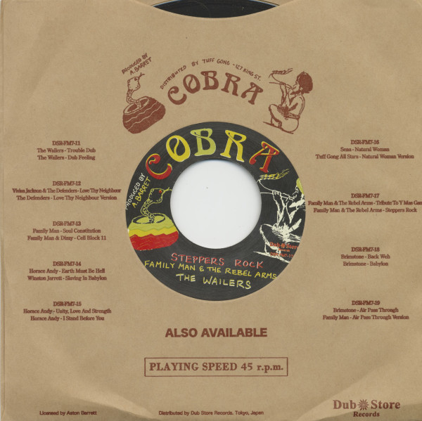 Tribute To Y Mas Gan - Steppers Rock (7inch, 45rpm)