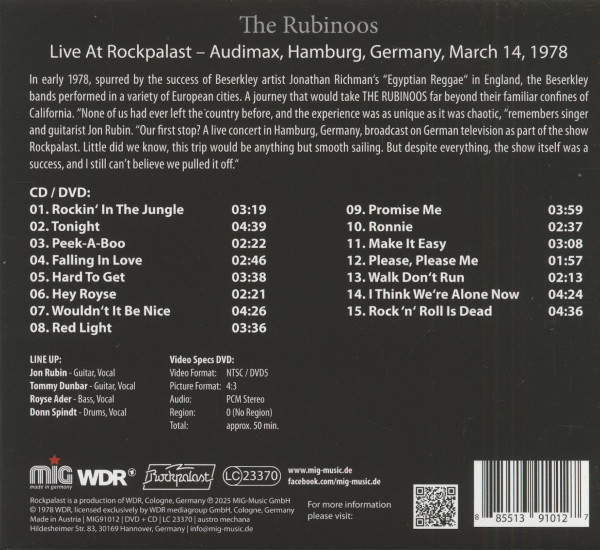 Live At Rockpalast 1978 (CD + DVD)