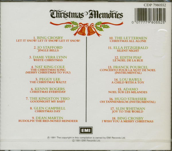 Christmas Memories (CD)