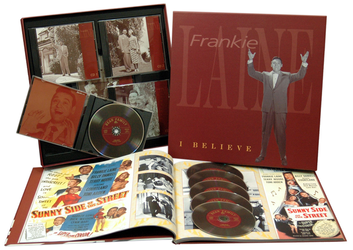 Frankie Laine Box set: I Believe (6-CD Box Set) - Bear Family Records