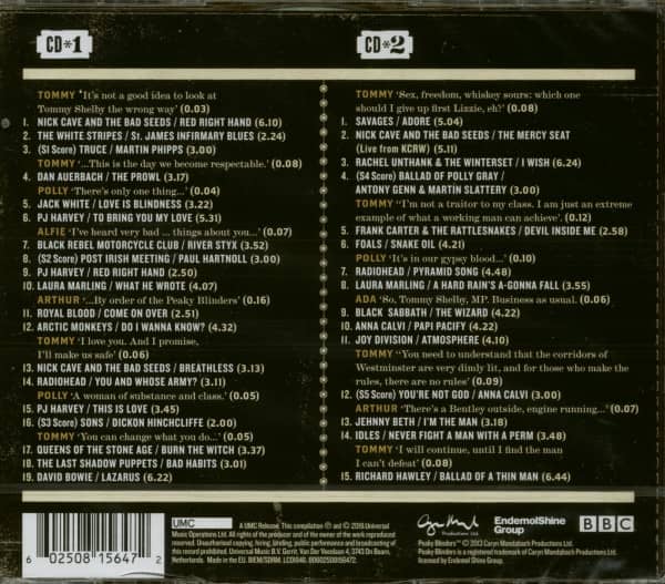 Peaky Blinders - The Official Soundtrack (2-CD)