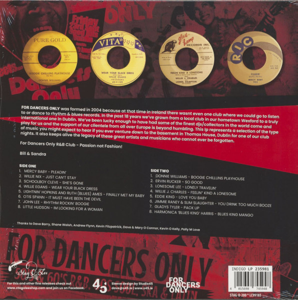 Primal Beats From The Basement - For Dancers Only (LP)