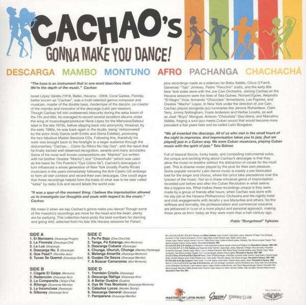 Cachao's Gonna Make You Dance (2-LP)