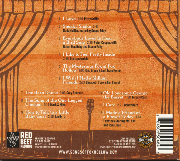 I Love - Tom T. Hall's Songs Of Fox Hollow (CD)