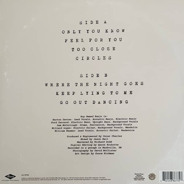Circles (LP, 45rpm, colored Vinyl, Ltd.)
