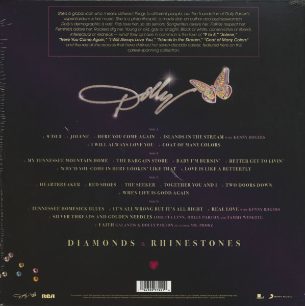 Diamonds & Rhinestones - The Greatest Hits Collection (2-LP)