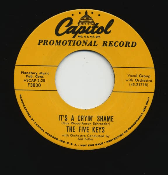 It's A Cryin' Shame - You're For Me(7inch, 45rpm) It's A Cryin' Shame - You're For Me(7inch, 45rpm)
