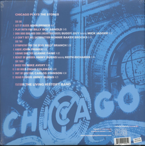 Chicago Plays The Stones (2-LP, 180g Vinyl)