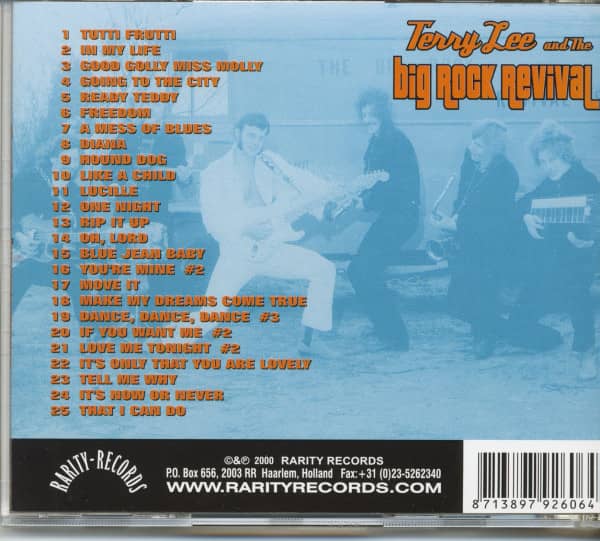 Terry Lee And The Big Rock Revival (CD)