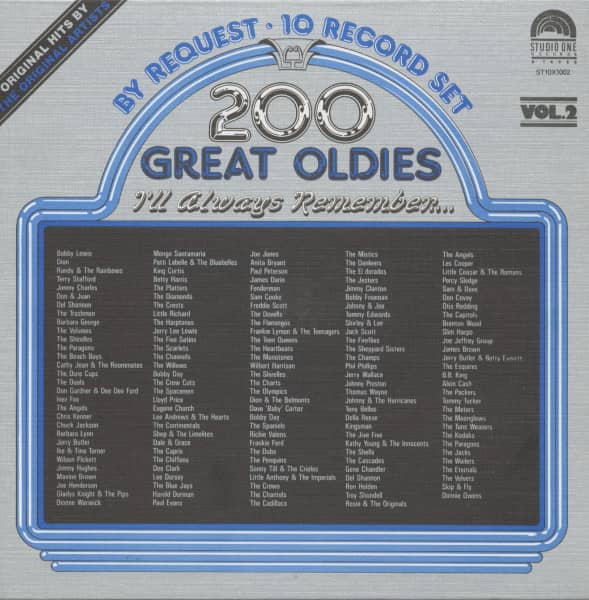By Request - 200 Great Oldies Vol.2 - I'll Always Remember (10-LP Box-Set) By Request - 200 Great Oldies Vol.2 - I'll Always Remember (10-LP Box-Set)