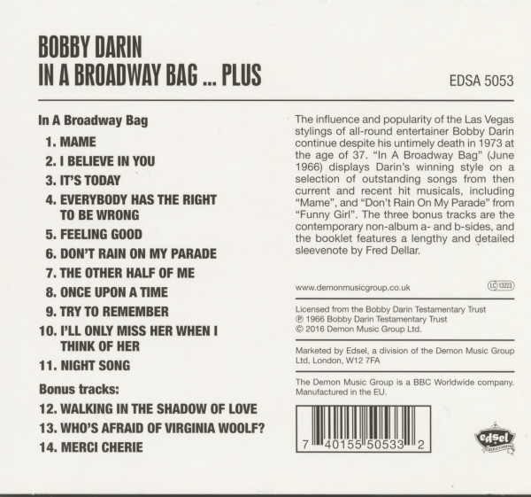 In A Broadway Bag (CD)