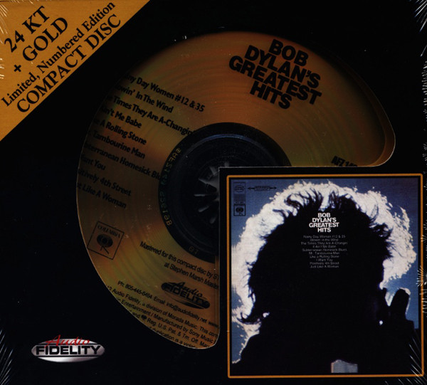 Bob Dylan's Greatest Hits (24k+Gold CD)
