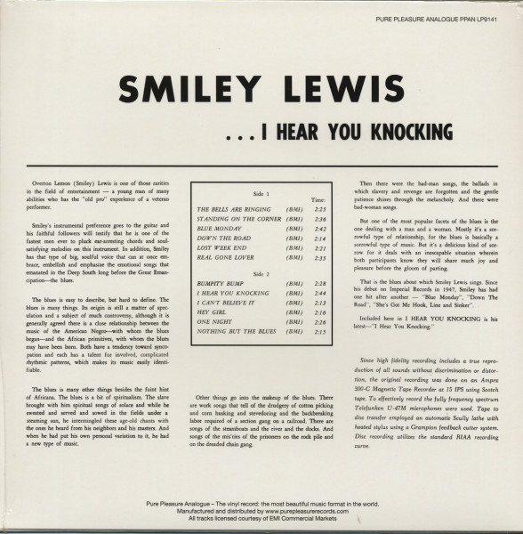 I Hear You Knocking (LP, 180g Vinyl)