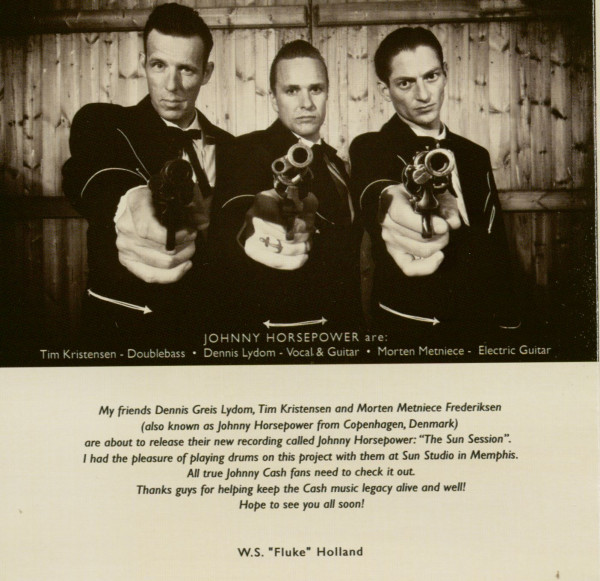 The Band In Black - Featuring The Sun Session with W.S. Holland (CD)