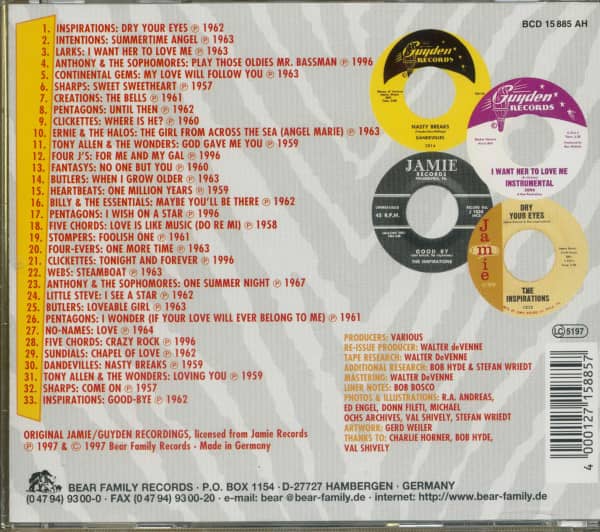 Jamie - Guyden Doo Wop Collection Vol.1 (CD)