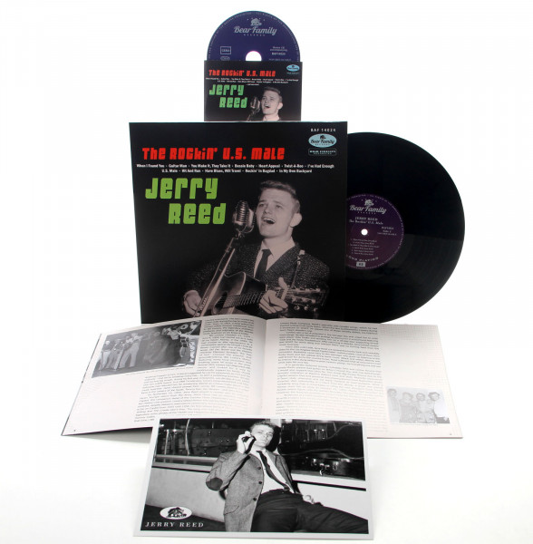 The Rockin' U.S. Male (LP & CD, 10inch, 45rpm)
