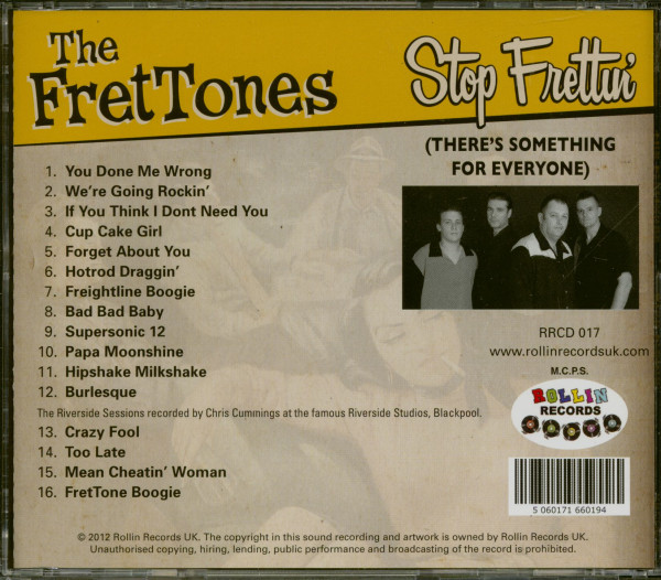Stop Frettin' (CD)