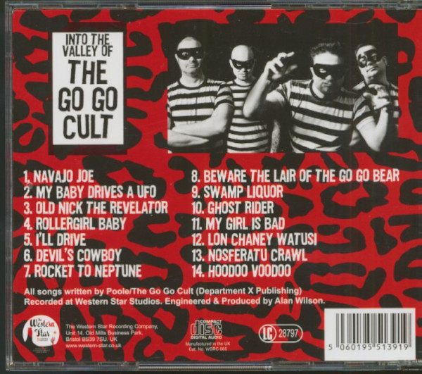 Into The Valley Of The Go Go Cult (CD)