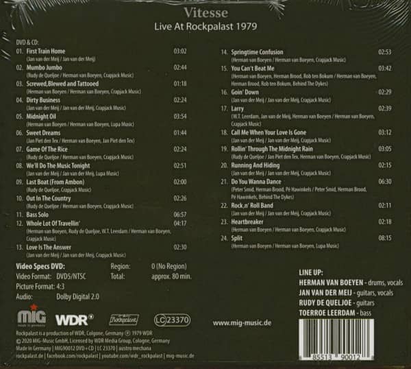 Live At Rockpalast 1979 (CD+DVD)