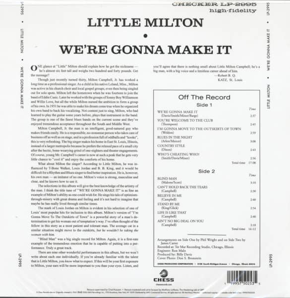 We're Gonna Make It (LP)