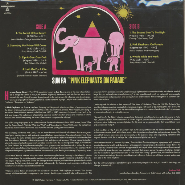 Pink Elephants On Parade (LP)