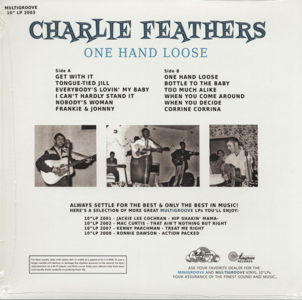One Hand Loose (LP, 10inch)
