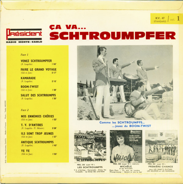 Ca Va Schtroumpfer - Radio Monte Carlo (10inch LP)