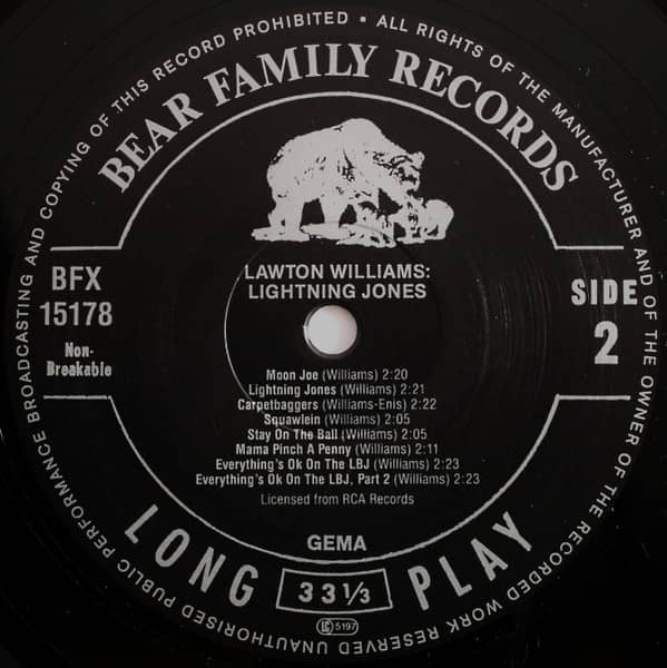 Lightning Jones (LP)