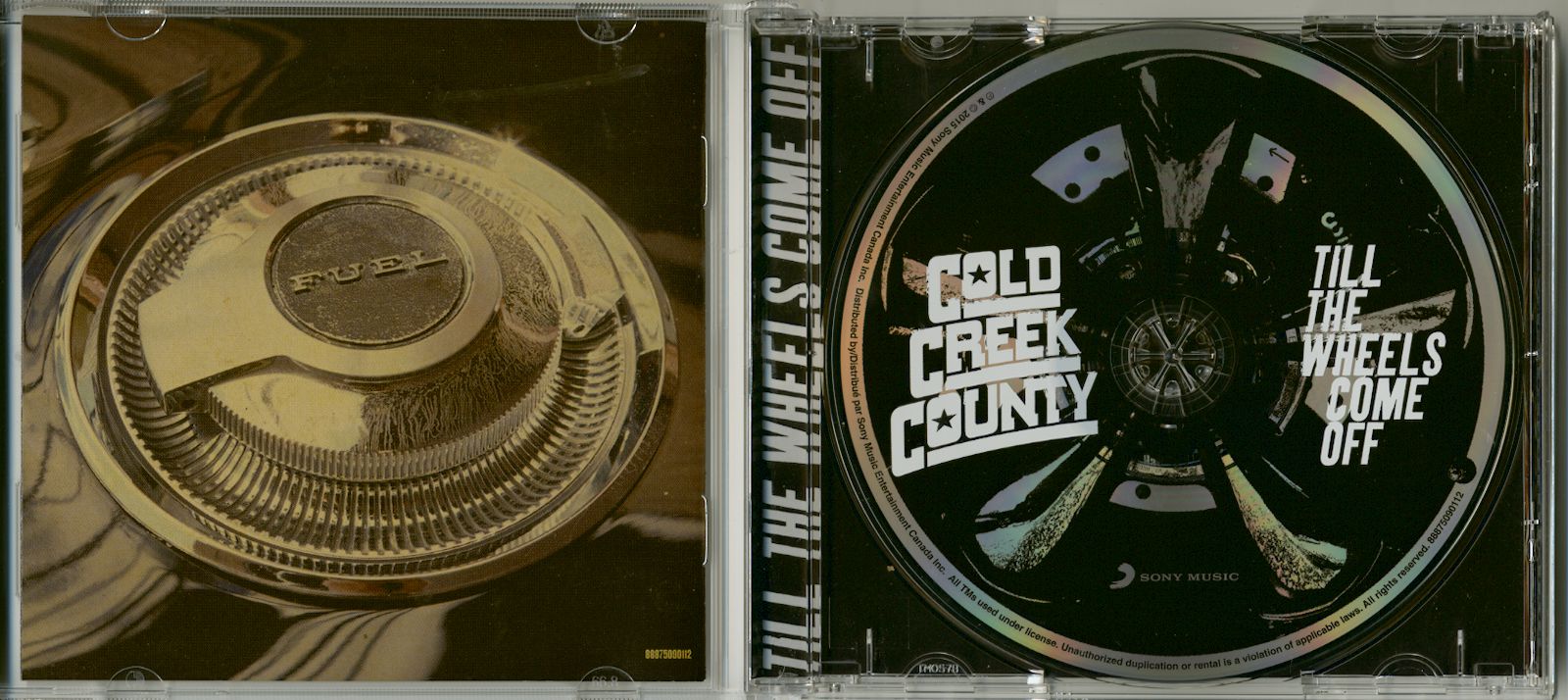 Cold Creek Country CD Till the Wheels Come Off Bear Family Records