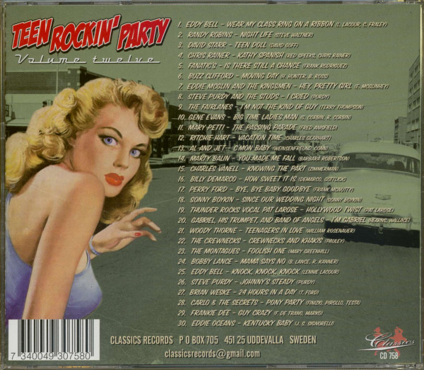 Teen Rockin' Party Vol.12 (CD)