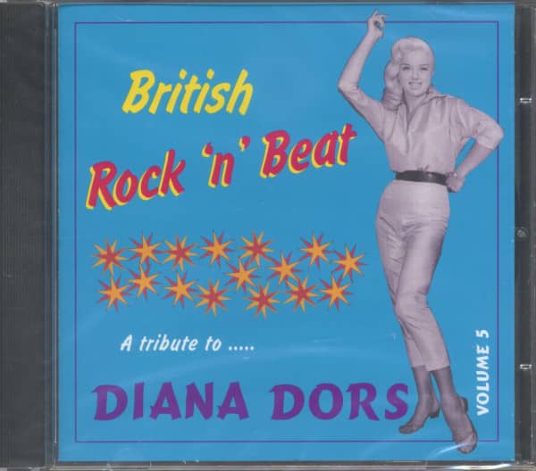 British Rock'n'Beat Vol.5 - A Tribute To Diana Dors (CD) British Rock'n'Beat Vol.5 - A Tribute To Diana Dors (CD)