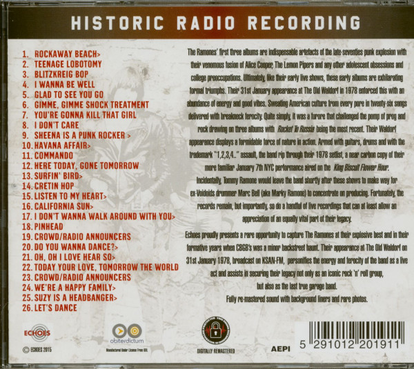 Old Waldorf, San Francisco, 31 January 1978 (CD)