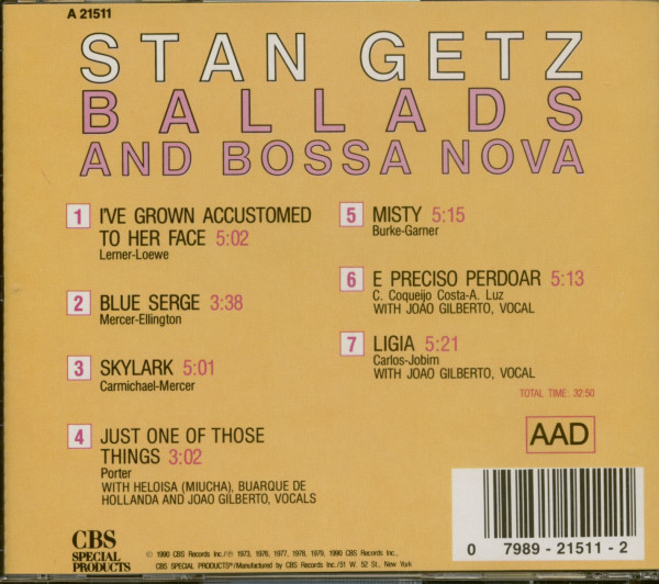 Ballads And Bossa Nova (CD)