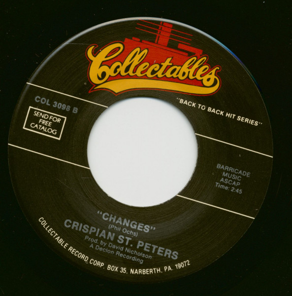 The Pied Piper - Changes (7inch, 45rpm)